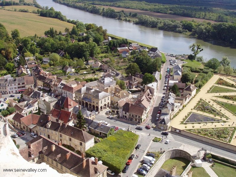 La Roche Guyon In The Seine Valley France